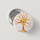 Badge Rond 2,50 Cm Neuron (Devant & derrière)