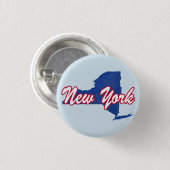 Badge Rond 2,50 Cm New York (Devant & derrière)