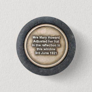 Badge Rond 2,50 Cm Newcastle Mary