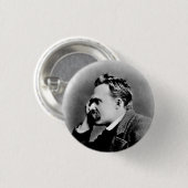Badge Rond 2,50 Cm nietzsche (Devant & derrière)