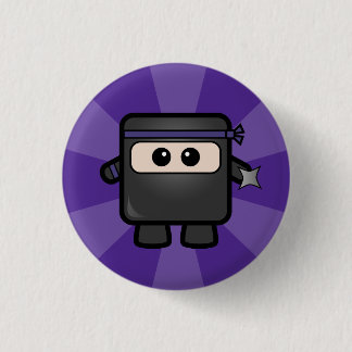 Badge Rond 2,50 Cm Ninjas contre des pirates