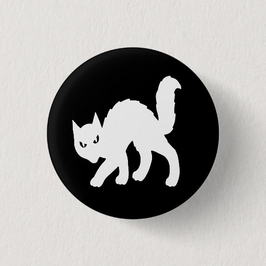 BADGE ROND 2,50 CM NIP CAT GOTHIQUE (Devant)