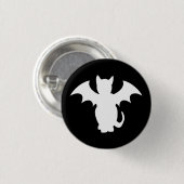 BADGE ROND 2,50 CM NIP CAT GOTHIQUE (Devant & derrière)