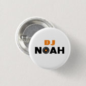 Badge Rond 2,50 Cm Noah DJ (Devant & derrière)