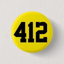 Noir et jaune de 412 boutons