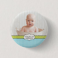 Nom de la photo du bébé personnalisé et gardien d'