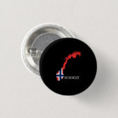 Badge Rond 2,50 Cm Norvège (Devant & derrière)