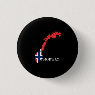 Badge Rond 2,50 Cm Norvège