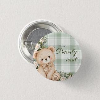 Badge Rond 2,50 Cm Nous pouvons à peine attendre