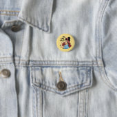 Badge Rond 2,50 Cm Nous Pouvons Le Faire Rockabilly Rosie Feminist (En situation)