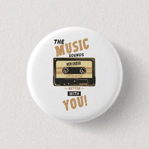 Badge Rond 2,50 Cm Nouvelle commande - Bande de la cassette