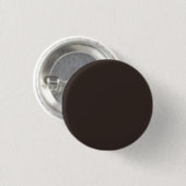 Badge Rond 2,50 Cm Noyer solide, Brown, (Devant & derrière)