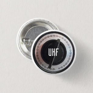 Badge Rond 2,50 Cm Numéro UHF