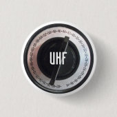 Badge Rond 2,50 Cm Numéro UHF (Devant)