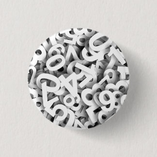 BADGE ROND 2,50 CM NUMÉROS 3