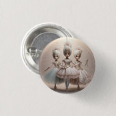 Badge Rond 2,50 Cm Nutcracker Ballet Fashion-Arab Dancers (Devant & derrière)