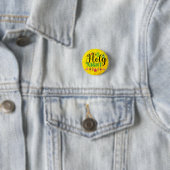 Badge Rond 2,50 Cm O Holy Night (En situation)