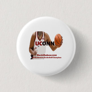 Badge Rond 2,50 Cm OCONN March Madness Champions 2026