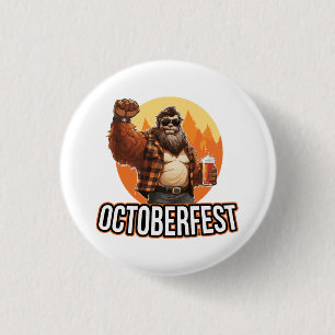 Badge Rond 2,50 Cm Octoberfest Bigfoot