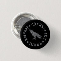 Odin Raven Crow Viking Mythology runes runic