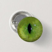 Badge Rond 2,50 Cm Oeil de chat vert (Devant & derrière)