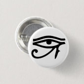 Badge Rond 2,50 Cm oeil de horus (Devant & derrière)