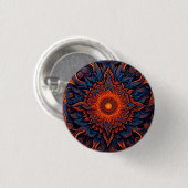 Badge Rond 2,50 Cm Oeil flammé (Devant & derrière)
