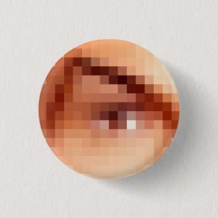 Badge Rond 2,50 Cm Oeil Mal ?