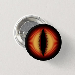 Badge Rond 2,50 Cm Œil rouge d'un dragon