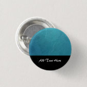 Badge Rond 2,50 Cm Œuvre d'art abstrait Blue Ice (Devant & derrière)