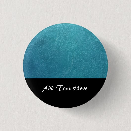 Badge Rond 2,50 Cm Œuvre d'art abstrait Blue Ice (Devant)