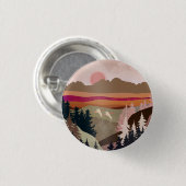 Badge Rond 2,50 Cm Oie d'été (Devant & derrière)