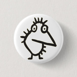 Badge Rond 2,50 Cm oiseau