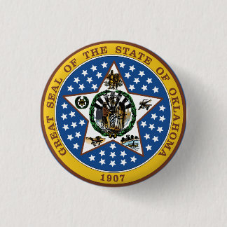 Badge Rond 2,50 Cm Oklahoma
