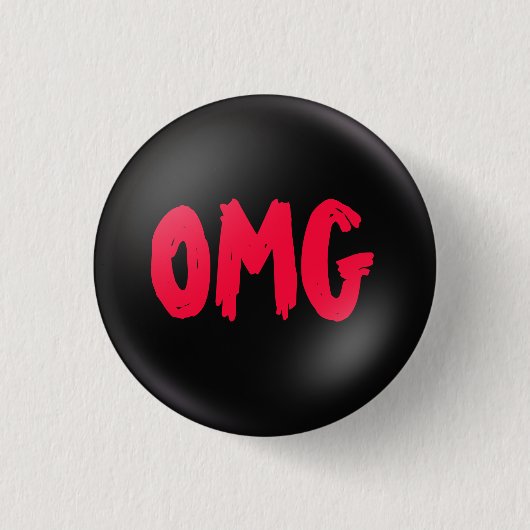 BADGE ROND 2,50 CM OMG (Devant)