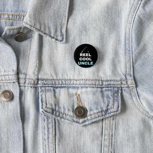 Badge Rond 2,50 Cm Oncle cool (En situation)