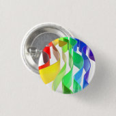 Badge Rond 2,50 Cm Ondes Rainbow (Devant & derrière)