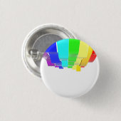 Badge Rond 2,50 Cm Ondes Rainbow (Devant & derrière)