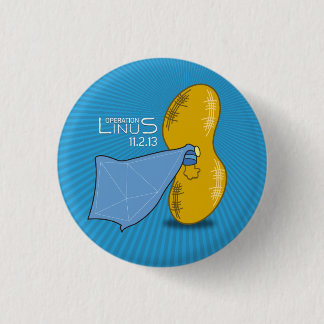 Badge Rond 2,50 Cm OP : Bouton de Linus