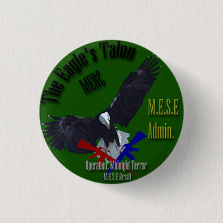 Badge Rond 2,50 Cm Opération de M.E.S.E Airsoft : Terreur de minuit