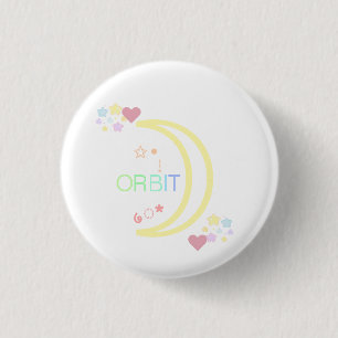Badge Rond 2,50 Cm Orbit Kpop Loona Cute Ado esthétique