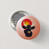 Badge Rond 2,50 Cm Orbite de Buttons (Devant & derrière)