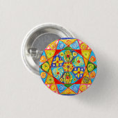 Badge Rond 2,50 Cm ordre Abstrait (Devant & derrière)