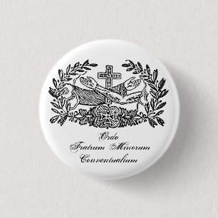 Badge Rond 2,50 Cm Ordre franciscain