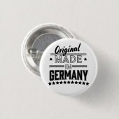 Badge Rond 2,50 Cm Original fabriqué en Allemagne (Devant & derrière)