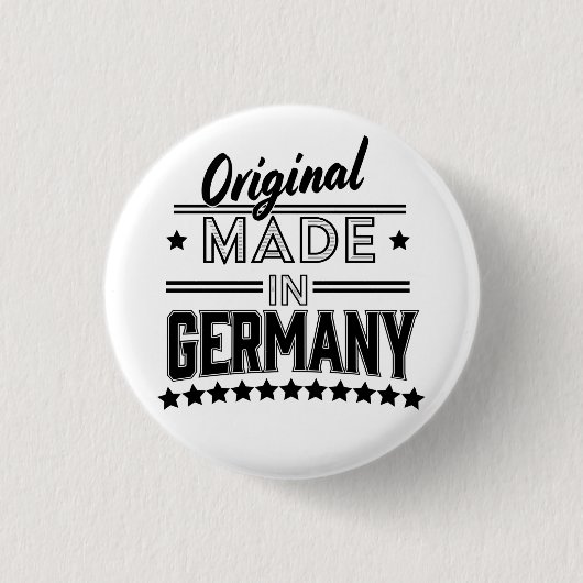 Badge Rond 2,50 Cm Original fabriqué en Allemagne (Devant)