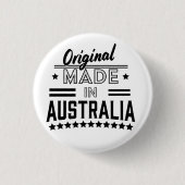 Badge Rond 2,50 Cm Original made in Australia (Devant)