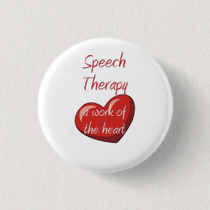 Badge Rond 2,50 Cm Orthophoniste