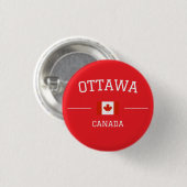 Badge Rond 2,50 Cm Ottawa (Devant & derrière)