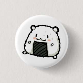Badge Rond 2,50 Cm ours de sushi